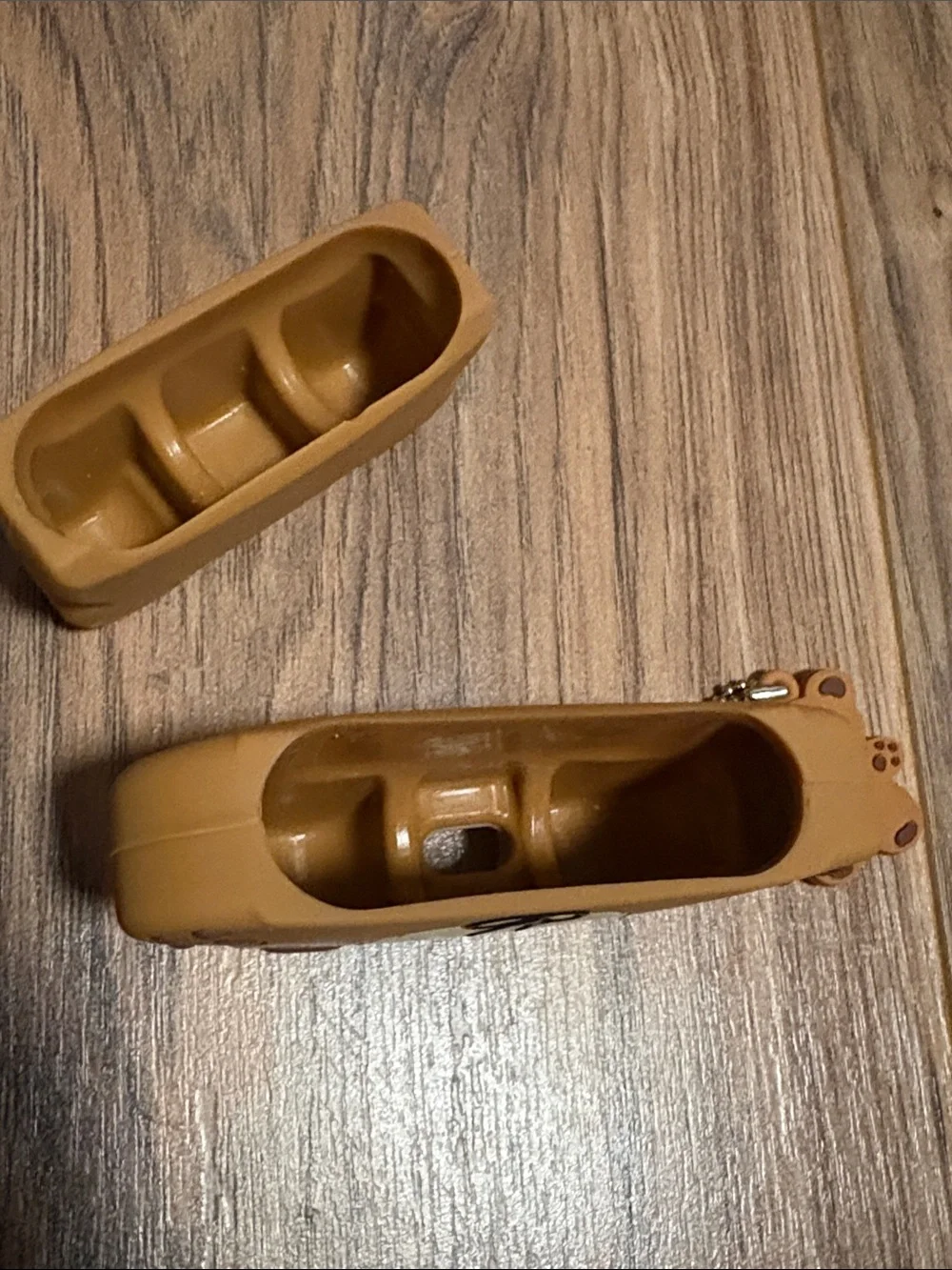 Cute Brown Bear Silicone AirPods Pro Case with Bear Charm